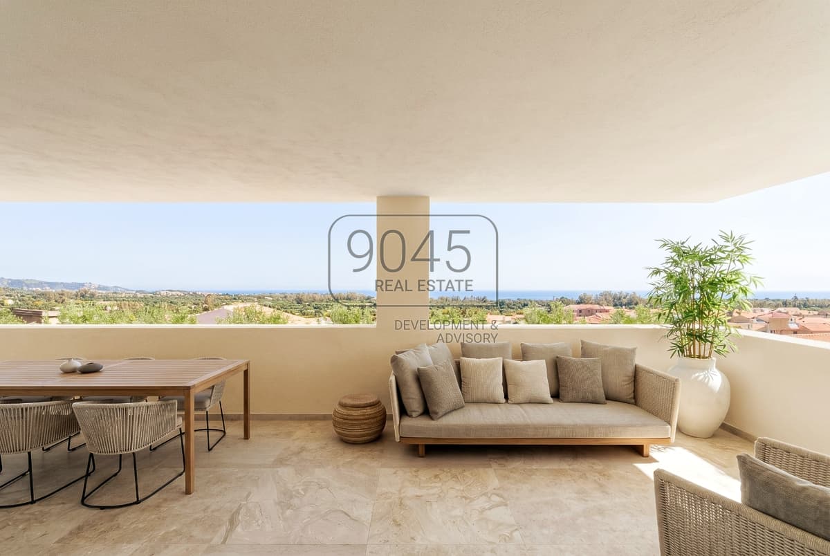 Exclusive luxury penthouse in Budoni - panoramic terraces, private elevator and sea views in the best location in Sardinia in Budoni, property offered by 9045 REAL ESTATE