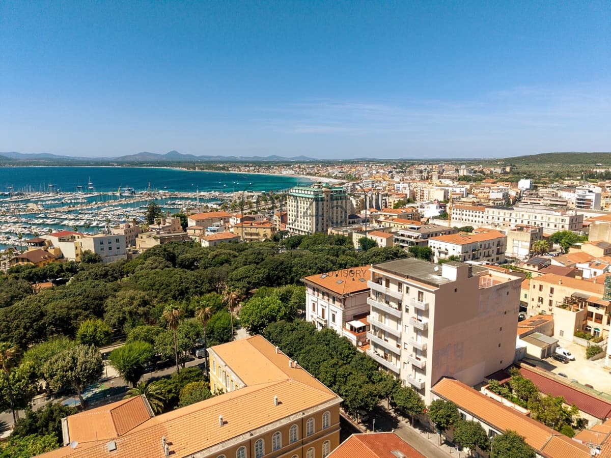 Penthouse with spectacular sea views in Alghero, Sardinia in Alghero, property offered by 9045 REAL ESTATE