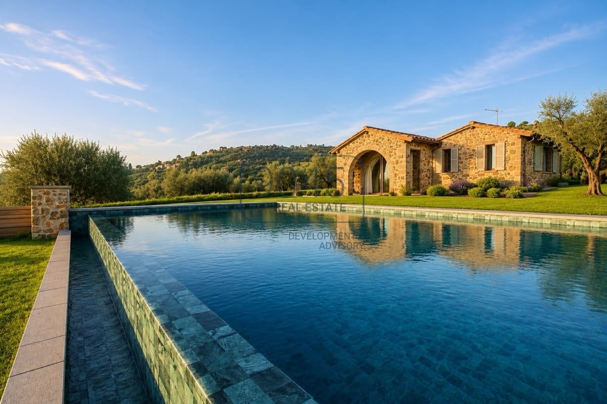 Charming Tuscan country house with a pool and panoramic views near Vinci - Tuscany in Vinci, property offered by 9045 REAL ESTATE